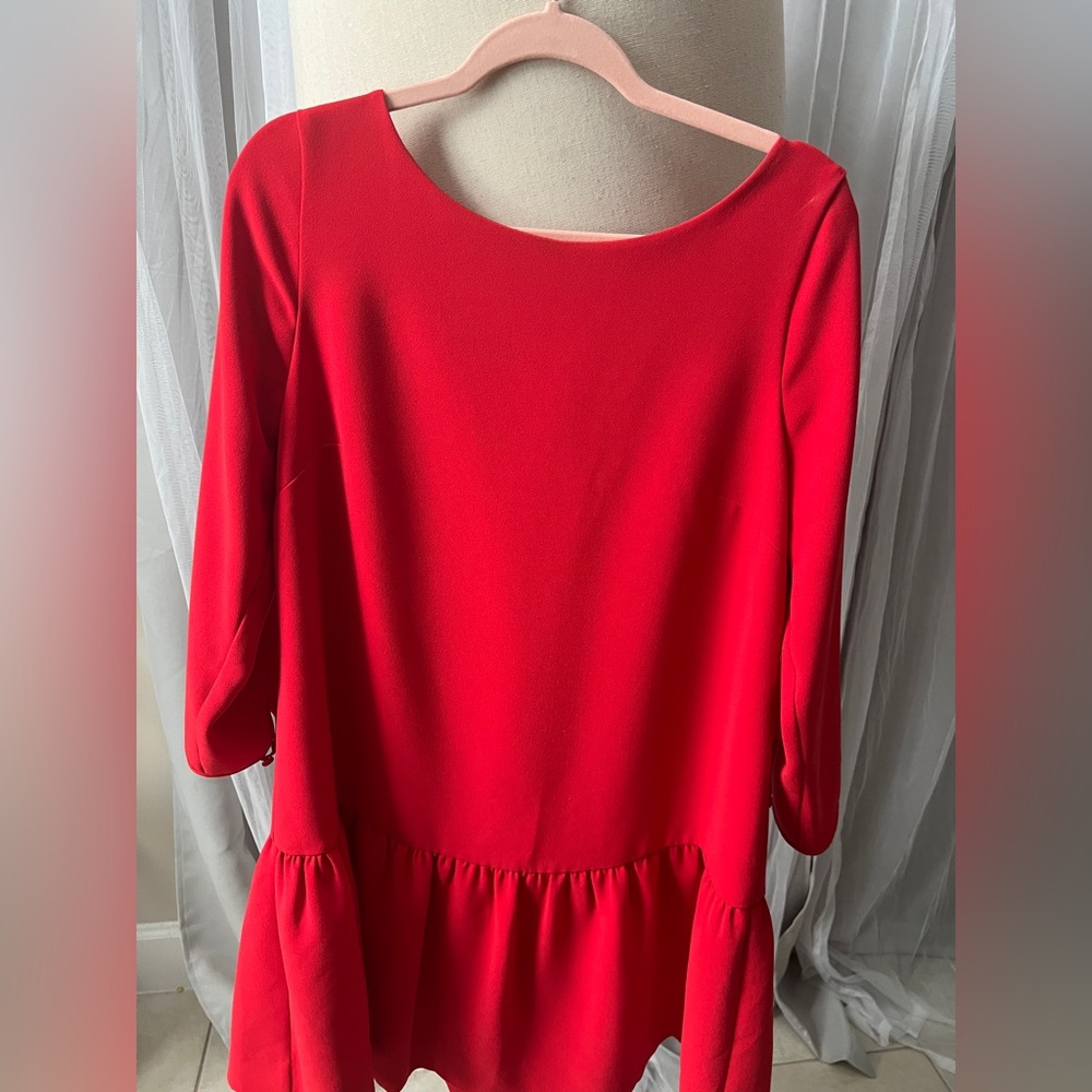 J. Crew Red Dress - Size 14